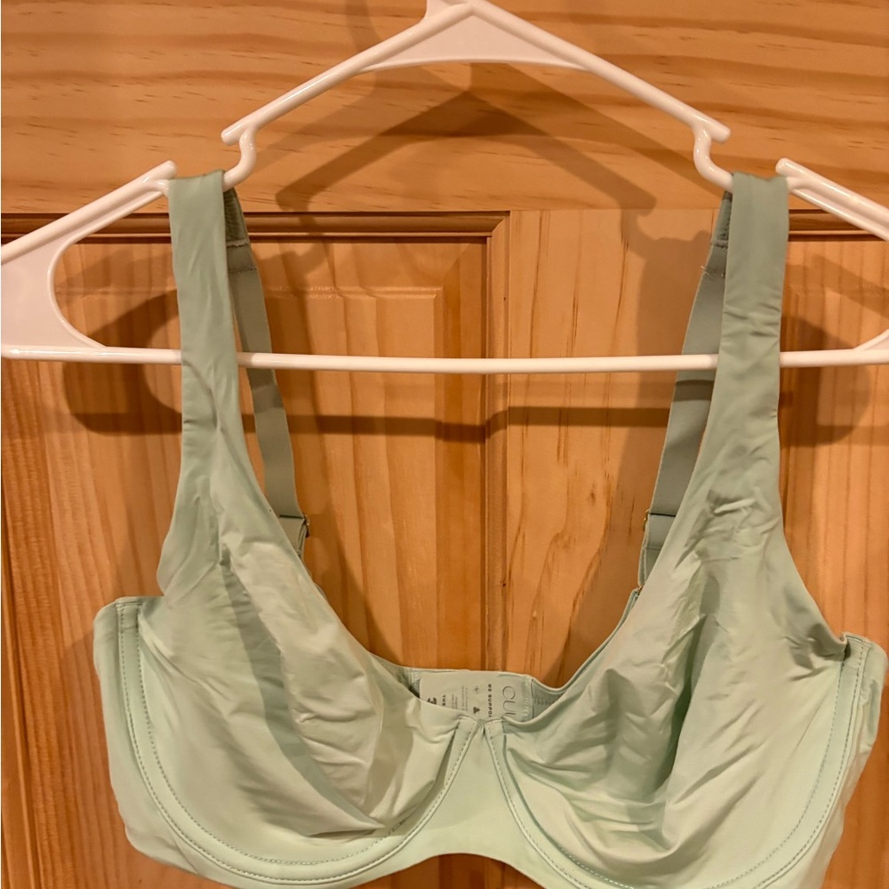 CUUP Light Green scoop Bra
